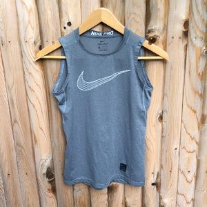 Nike Pro grey dry for tank top size M